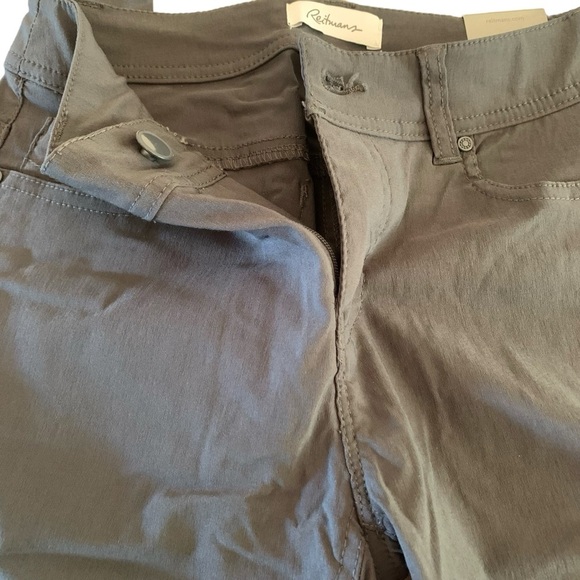 NEW Women's Bootcut Stretch pants size 0P Grey - Picture 10 of 16